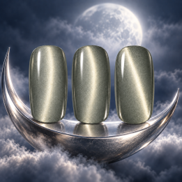 LUNAR SILVER - UV/LED CAT EYE COLORGEL